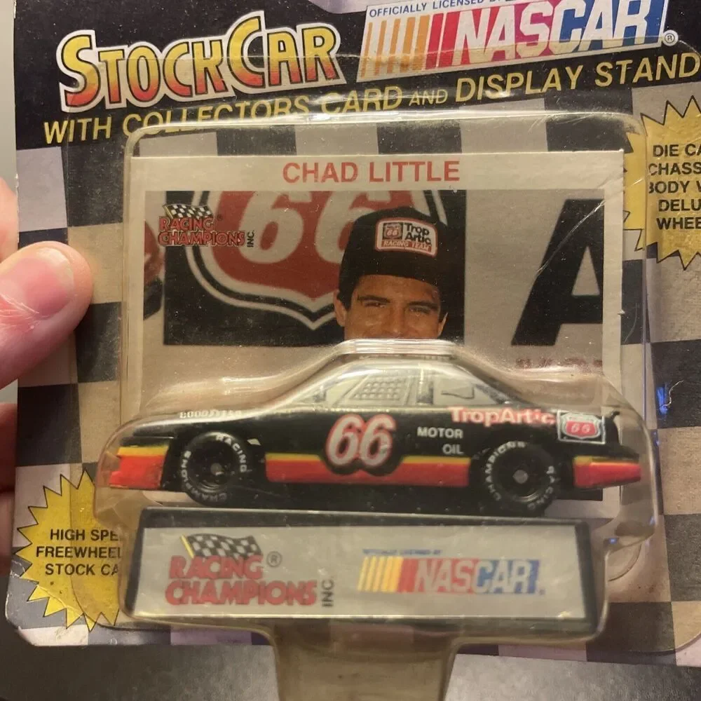 1992 Racibg Champions Chad Little #66 TropArtic Phillips Petty Back Car‎ New